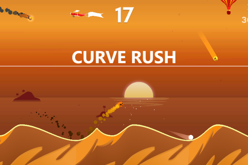 Curve Rush: A Thrilling Test of Reflexes and Precision