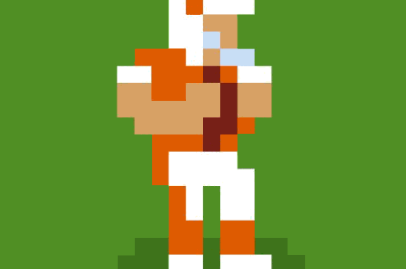 Touchdowns for Scores in a Retro Bowl Game